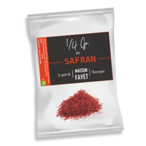 Safran en sachet - Safran Maison Fayet